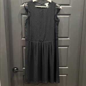 H&M Black Sleeveless Dress size 6